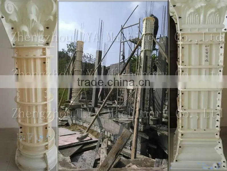Factory good quality low price roman pillar mold ABS material column pillar mold