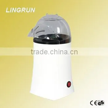 Hot air plastic popcorn maker machine