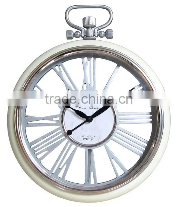 Big Size Metal Gear Clock High Grade Luxury Round Clock