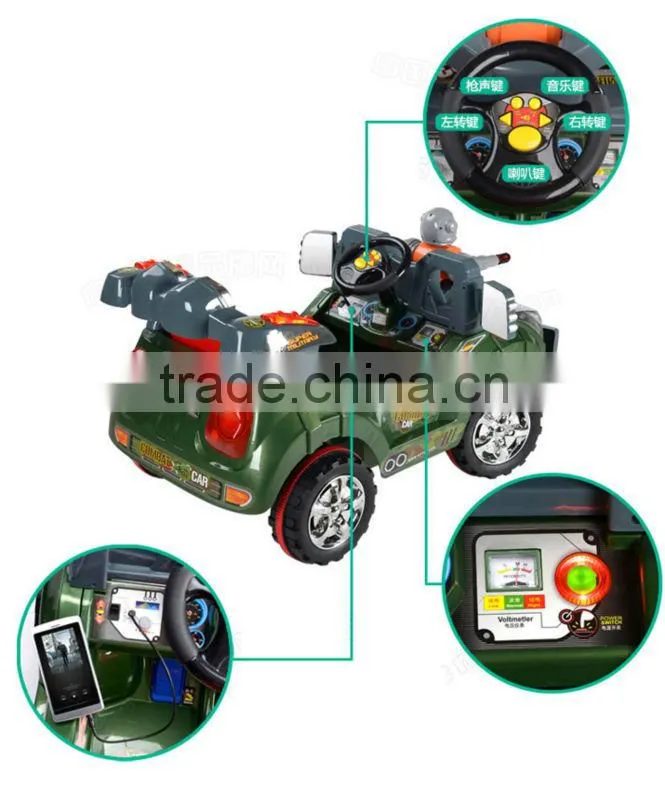 Bring Fun to Your Kids! Hengtai Electric Car China Tricyle Baby Ride on Car with Light&Music 99835