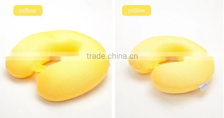china supplier U Shaped Memory Foam Pillow/Memory Pillow/u shape neck pillow case