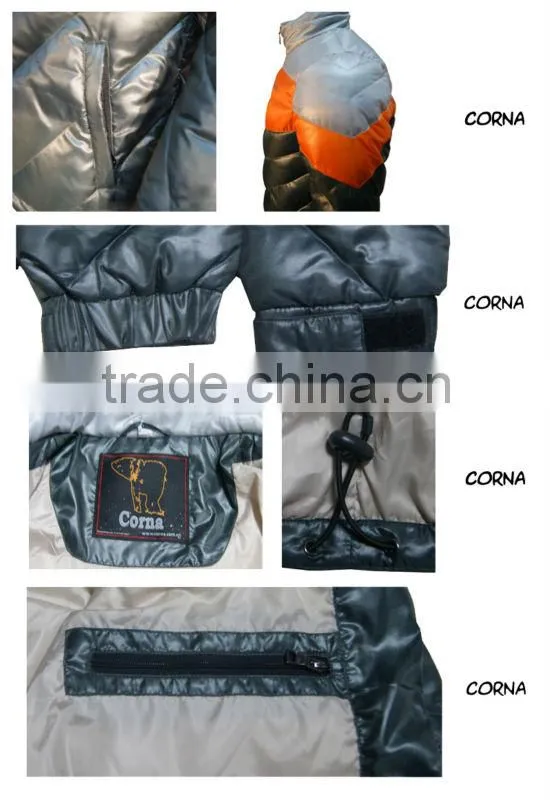 2016 FALL WINTER men's padded jacket men's winter coats tunnel neck softshell jacket