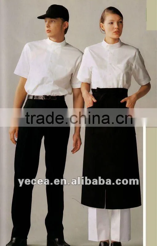 Newest designs restaurant waiter uniform