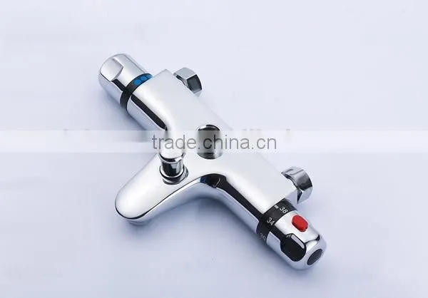 luxury 8 inch rainfall shower head thermostatic bath shower faucet set
