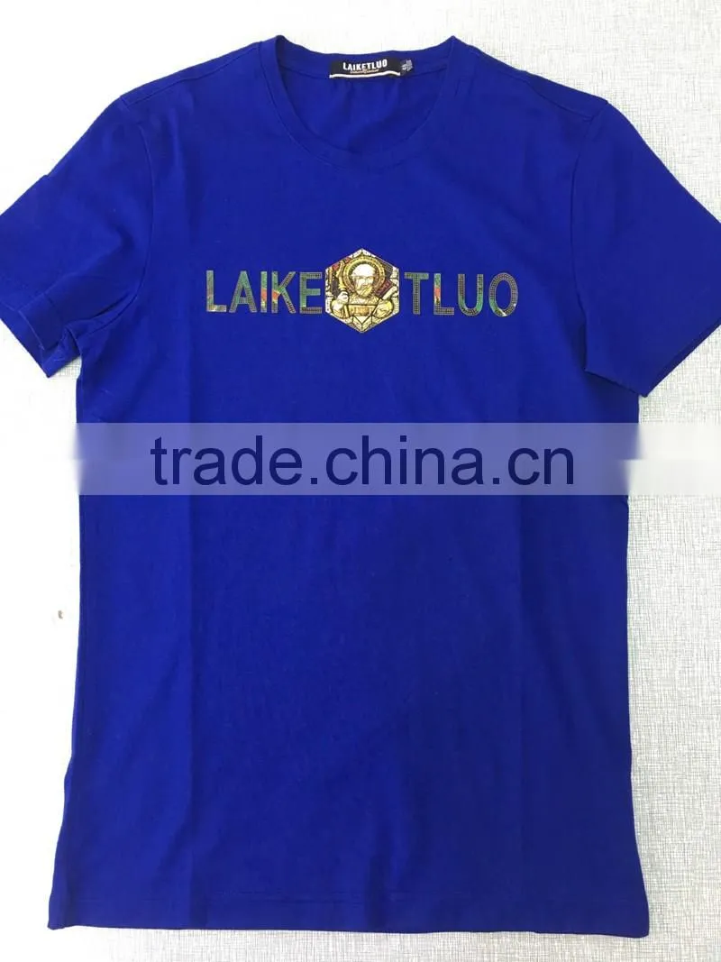100%cotton men's t-shirt 180gsm