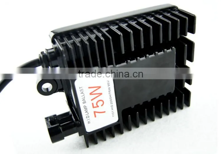 Wholesale best selling car accessories Xenon ignition units Xenon HID Ballast 75W for auto headlight, driving light