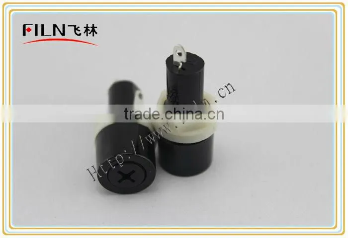 auto black fuse holder for 5x20mm fuse 250VAC/10A
