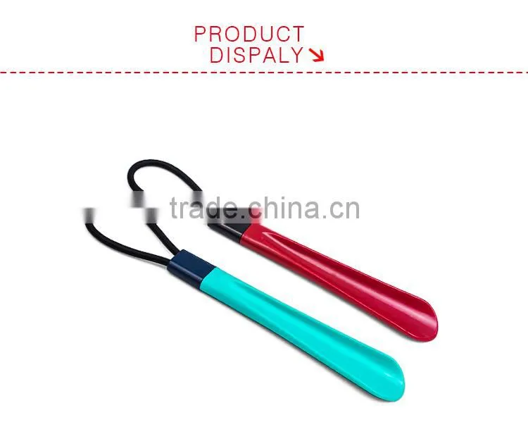 ABS Material With Handle shoe horn plastic