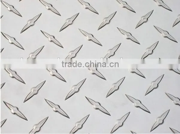 Factory Manufacturer Supply 1050 3003 h14 Aluminum Tread Plate