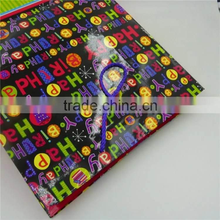 Promotion gift paper bag different material high quality custom packaging paper bag gift bag MOQ 500Pcs