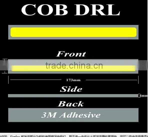 car led tuning light 14CM 17CM Auto LED COB DRL