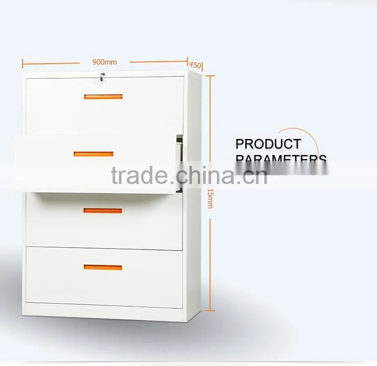 godrej almirah designs metal steel office furniture 4 drawer file cabinet