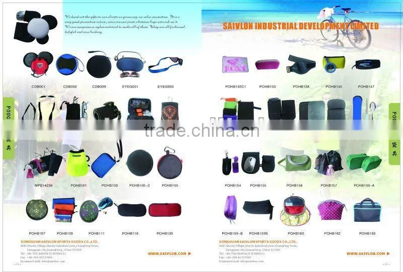 School Personalised sublimation neoprene pencil pouch