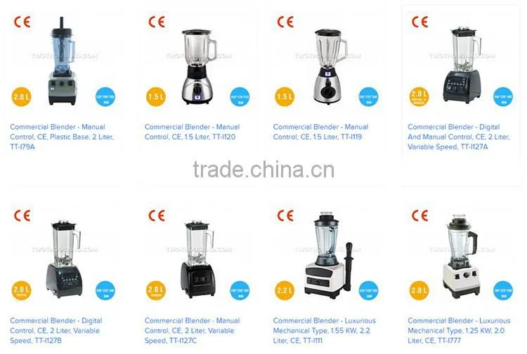 TT-I777 Heavy Duty Fruit Blender Machine