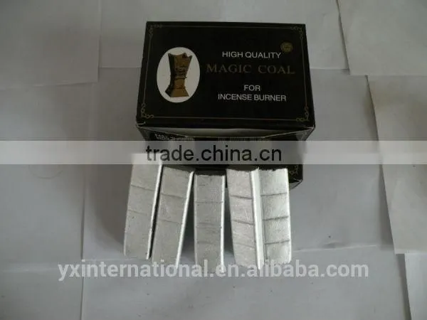 Silver indonesian charcoal 9*2.5*1.2cm