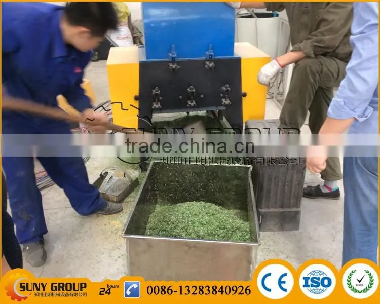 Mixed plastic electrostatic sorter/PVC PET PC plastic electrostatic sorting machine