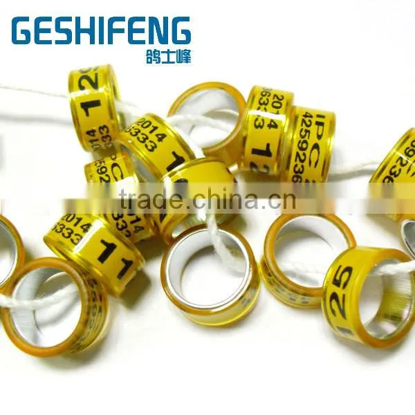 Good quality 8mm pigeon leg rings factory price