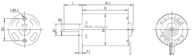 42mm motor of dc brushless motor 36v