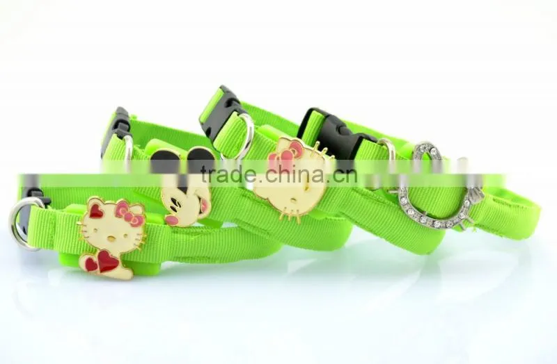 luminous cartoon small pet collar