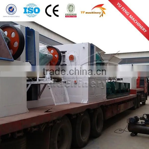 Wood briquette machine
