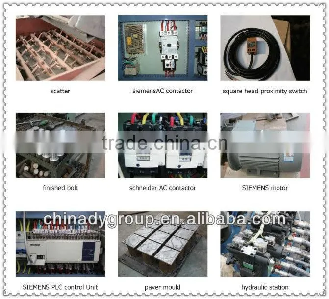 QT6-15B Automatic cement block and brick making machines(39 plants in India)