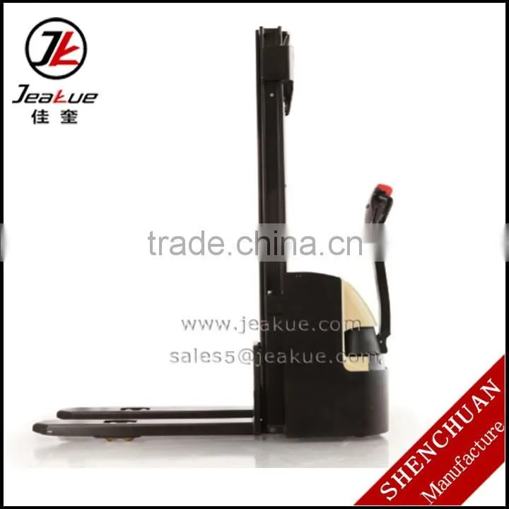 high quality 1T-1.2T-1.4T-1.6T walkie electric stacker JEAKUE