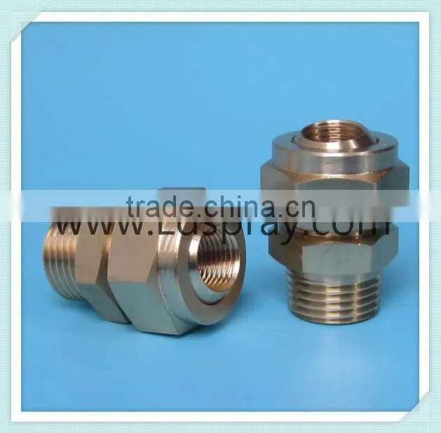 Stainless steel SS brass 36275 swivel joint connector adapter