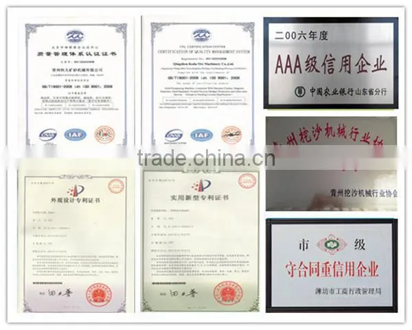 Mining Equipment Small Gold Mining Dredge for sale