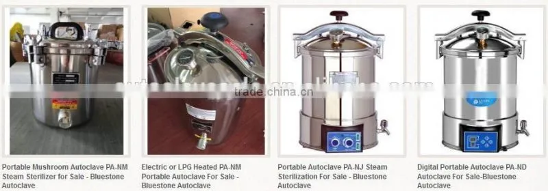 Bluestone Pressure Steam Sterilization Equipments Type Medical Autoclave