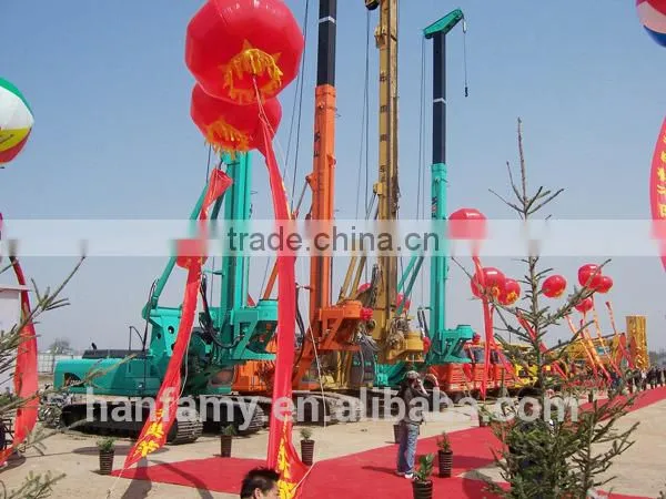 HF-YD7 functional full hydraulic impact hammer pile driver for foundation construction