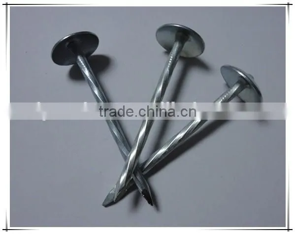 Large head roofing nail china nail factory price from China