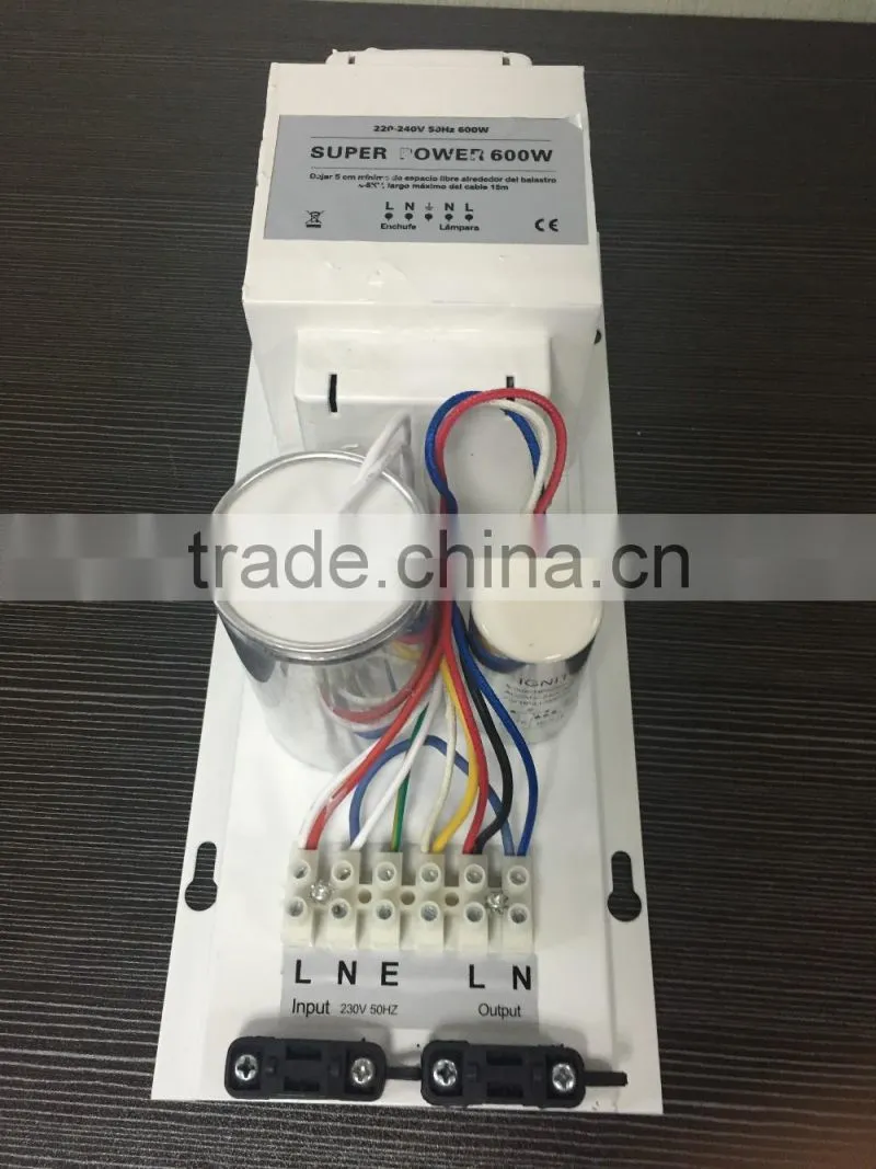Hydroponics 600w Open magnetic ballast