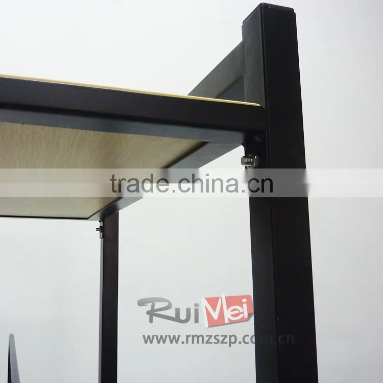 3-tire solid metal pillow display rack