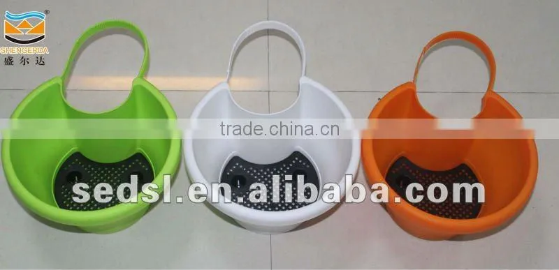 Plastic Material and PP Plastic Type plastic drainpipe flower pot