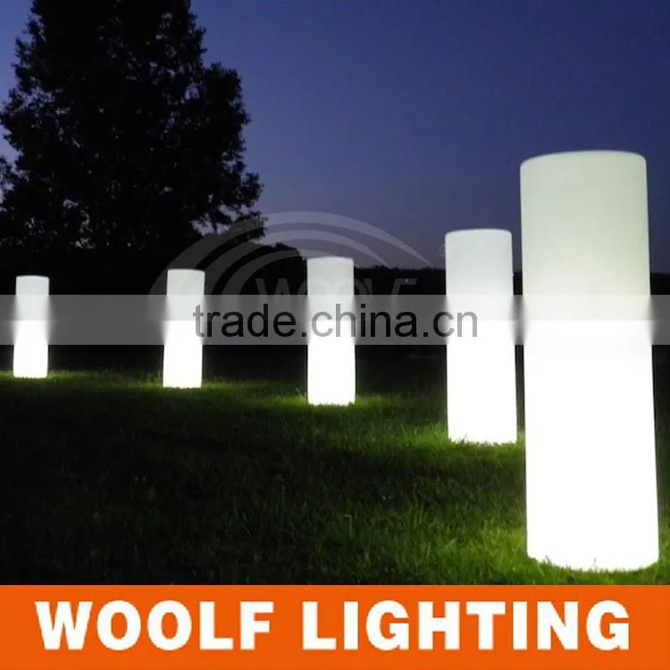 Party Events Used Waterproof LED Lighting Cylinder
