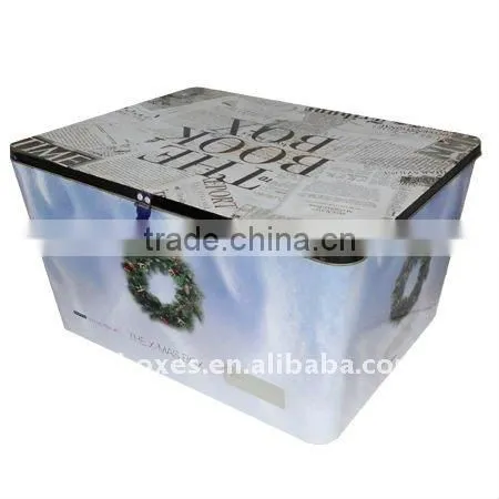 large home use metal storage container