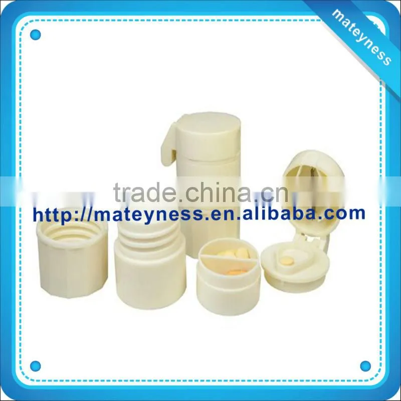 Apothecary Pill Splitter/crusher with Cup and Storage Compartment