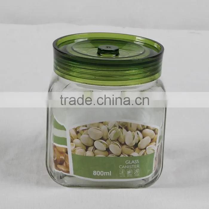2015 Food Safe Mini Glass Candy Jar With Lid