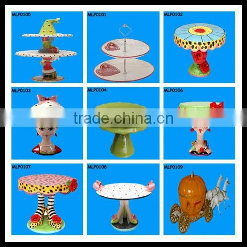 New Design Small Girl Cup Cake Stand