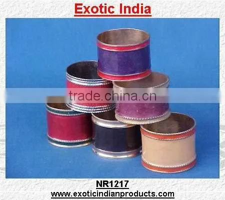 Alphabet Napkin Rings