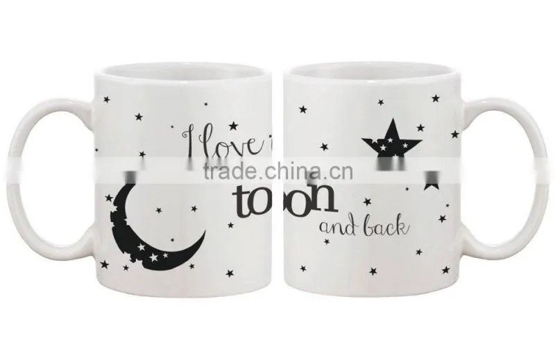 new item 11oz OEM coffee mugs with logo for promotional