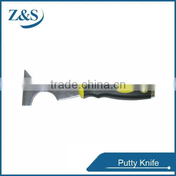 Multi-purpose putty knife with plasitc handle ZS410
