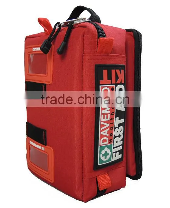Portable travel first aid kit