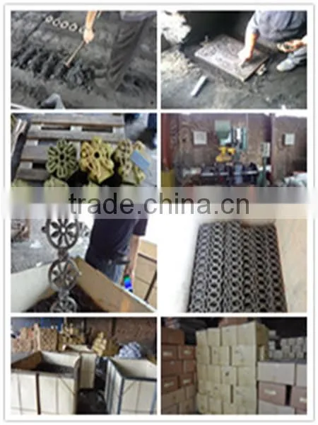 metal fence decoration