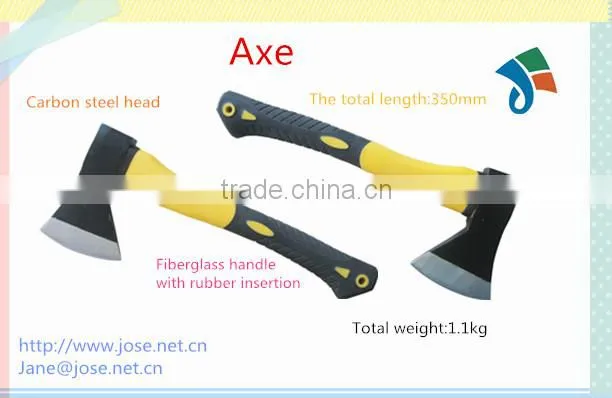 Fiberglass handle axe