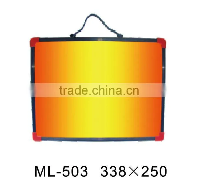hanging rectangular metal tin advertising board