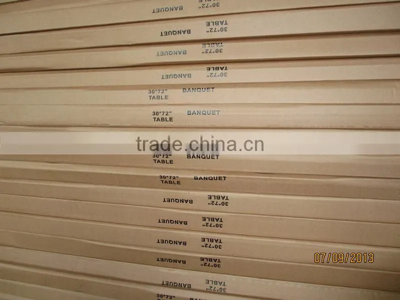 2015 qingdao commercial folding banquet table for renal