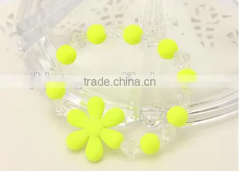 New product candy kids bead bracelets colorful bracelets