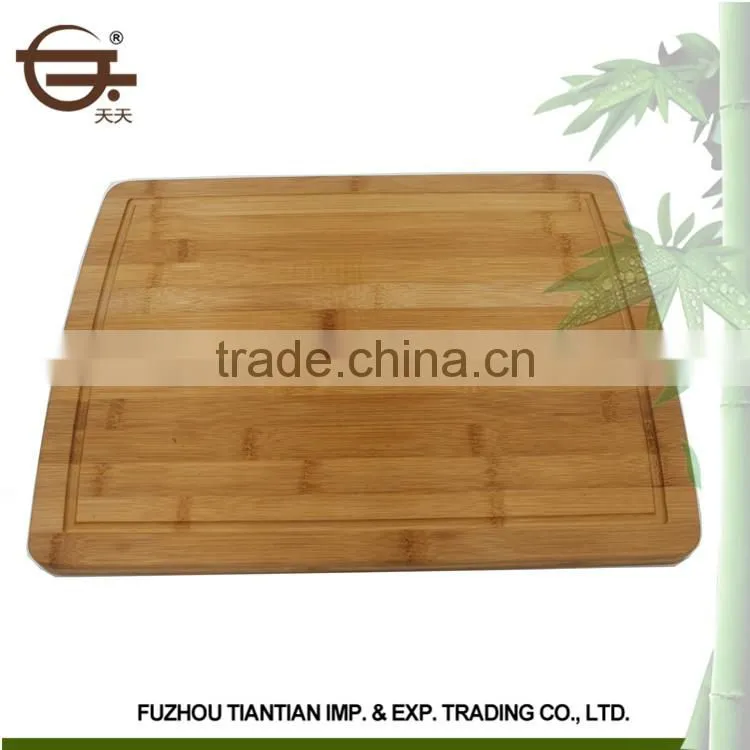 kitchen organic strong vegetable bamboo chopping block/cutting board