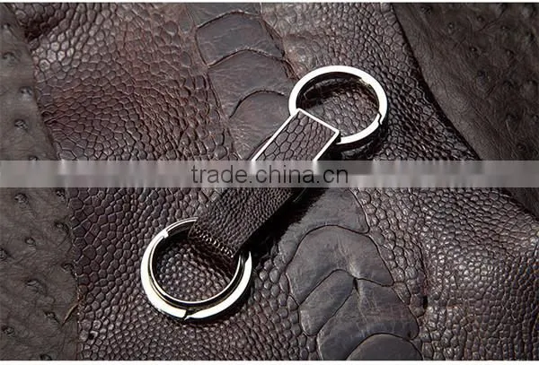HAUTTON Luxury product real Ostrich leather key chain